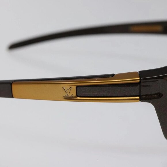 LOUIS VUITTON Sunglasses Plastic Brown Z0154E LV Auth - Picture 9 of 15